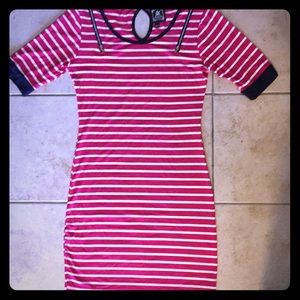 Preppy bodycon dress!!